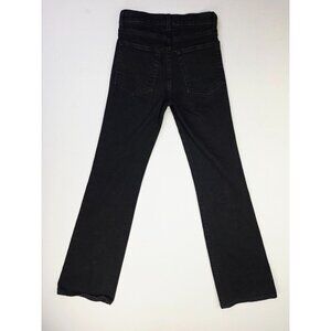 Nili Lotan Size 24X32 Womens Celia Flare Black Denim Jeans Made In The USA